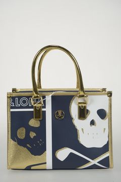 Cray Metallic Cart Bag | バッグ | ネイビー | ゴールド | ゴルフ