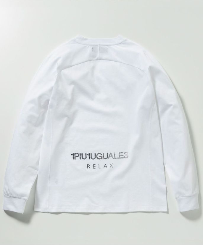 ラインストーンロゴロングTシャツ | Tシャツ | ホワイト | メンズ