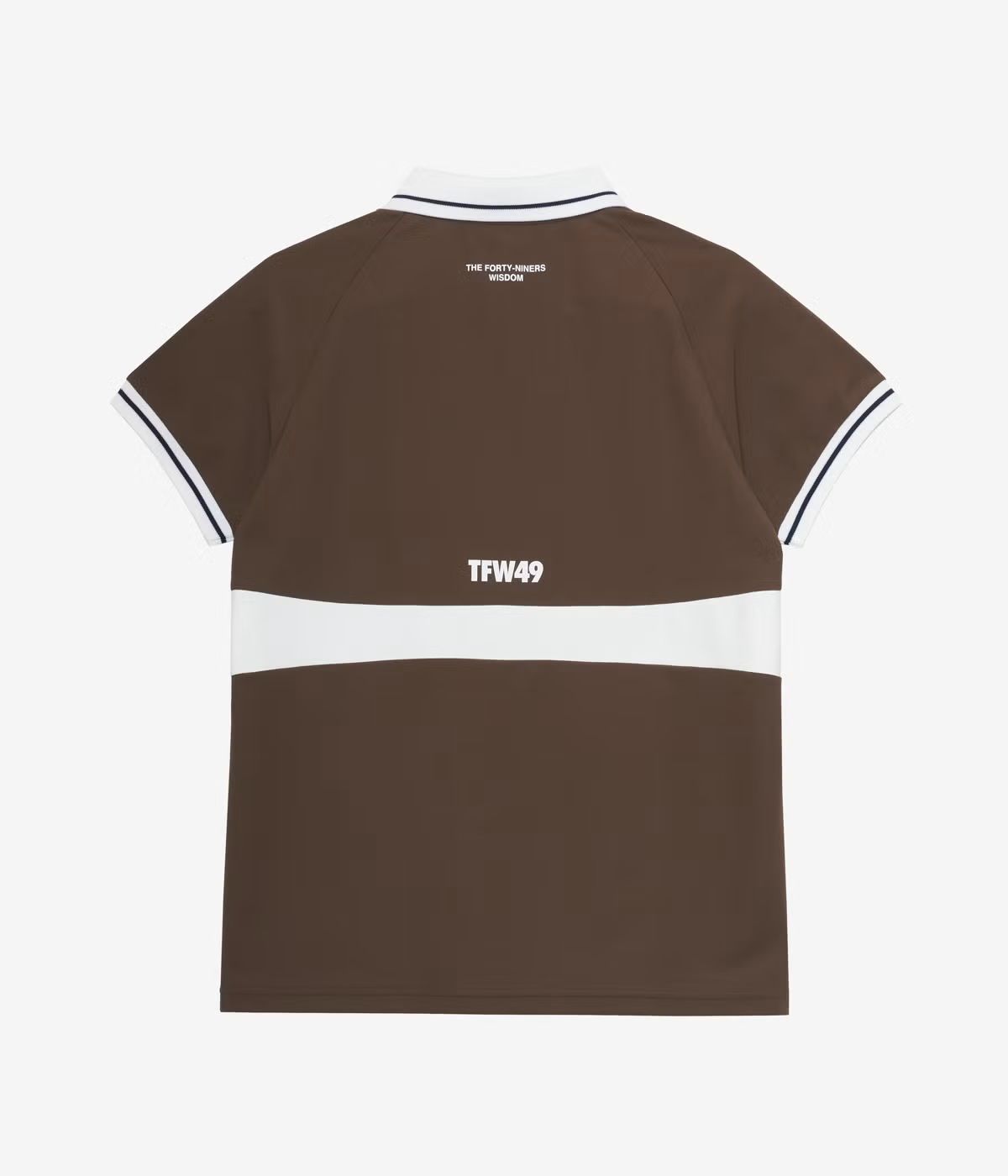 ROF LINE POLO | ポロシャツ | ブラウン | レディース | ゴルフウェア