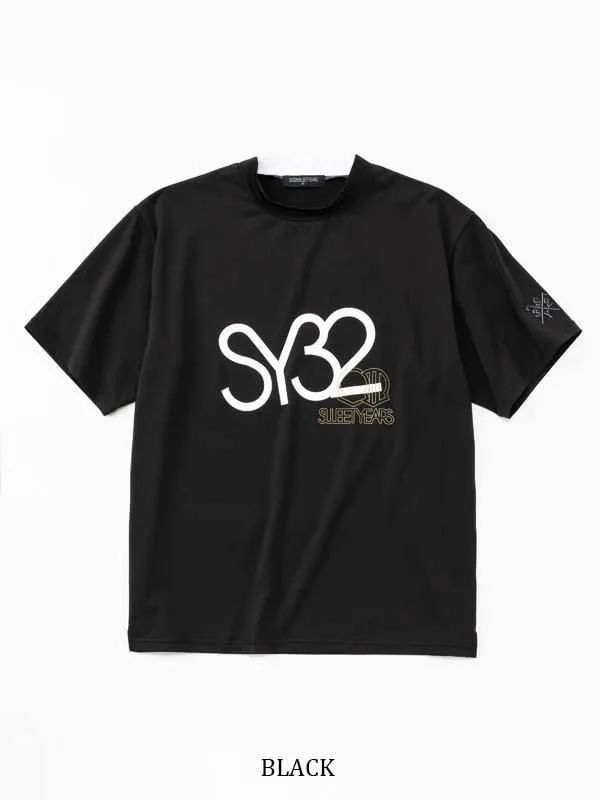 BIG LOGO MOCK | モックネック | ブラック | メンズ | ゴルフウェア