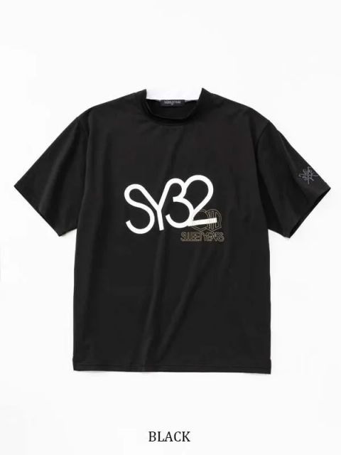 BIG LOGO MOCK | モックネック | ブラック | メンズ | ゴルフウェア