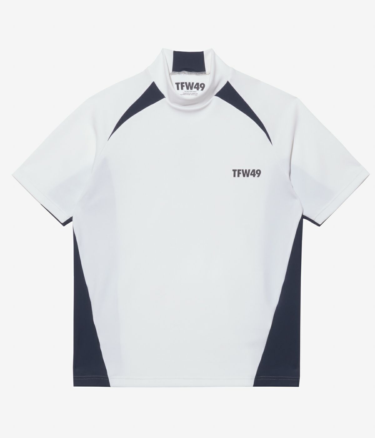 SIDE PANEL SHORT SLEEVE MOCKNECK | ポロシャツ | ホワイト | メンズ | ゴルフウェア