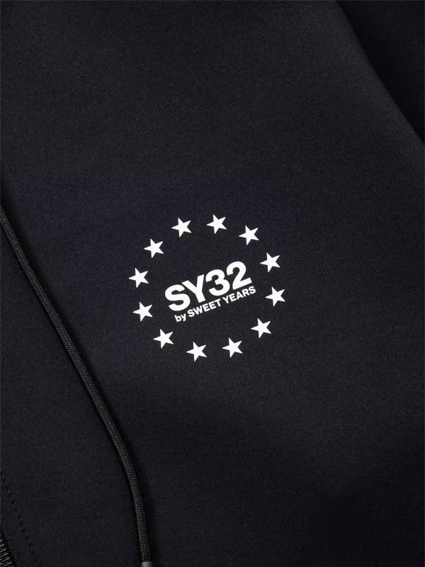 DOUBLE KNIT MULTI LOGO ZIP HOODIE | パーカー | ブラック | メンズ | ゴルフウェア