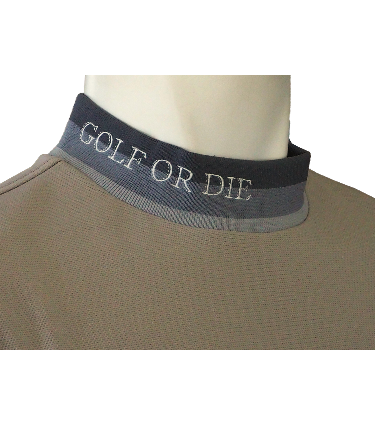 Atlantis Mock Tee | モックネックシャツ | ベージュ | メンズ | ゴルフウェア