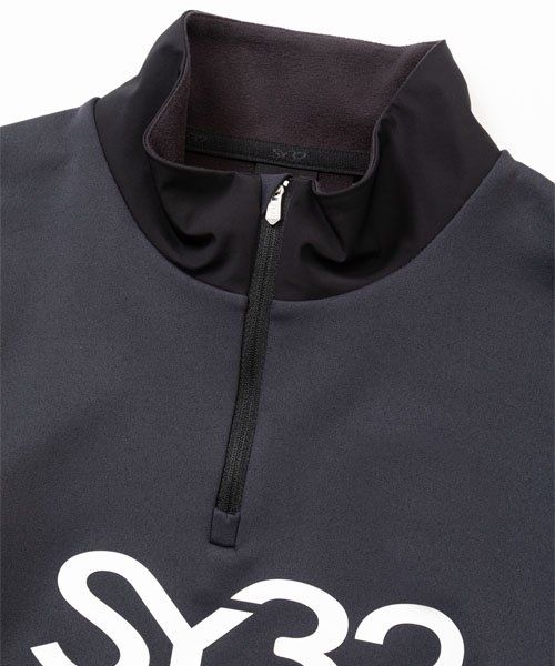 ZIP UP LIGHT STRETCH SHIRTS | ZIPシャツ | ブラック | メンズ | ゴルフウェア