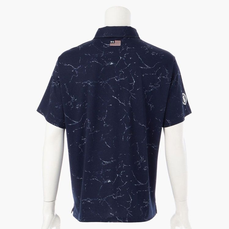 MENS TIE DYE SHIRT RELAXED FIT | ポロシャツ | ネイビー | メンズ | ゴルフウェア