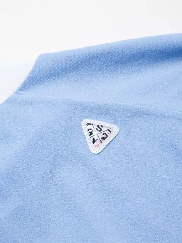 CIRCLE GRAPHIC L/S MOCK SHIRTS | モックネックシャツ | サックス | レディース | ゴルフウェア