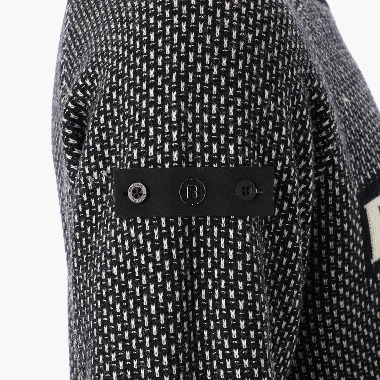 MERINO WOOL LOGO CREWNECK KNIT | セーター | ブラック | メンズ | ゴルフウェア