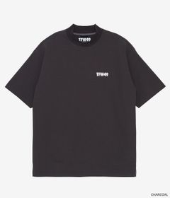 HALF MOCKNECK TEE | モックネックシャツ | チャコール | メンズ | ゴルフウェア