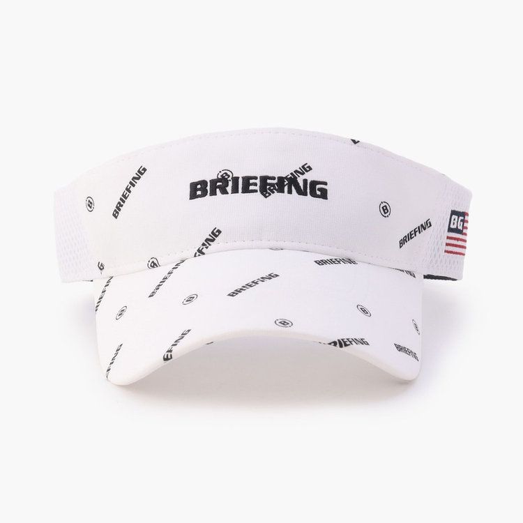 MONOGRAM VISOR | サンバイザー | ホワイト | ユニセックス | ゴルフ