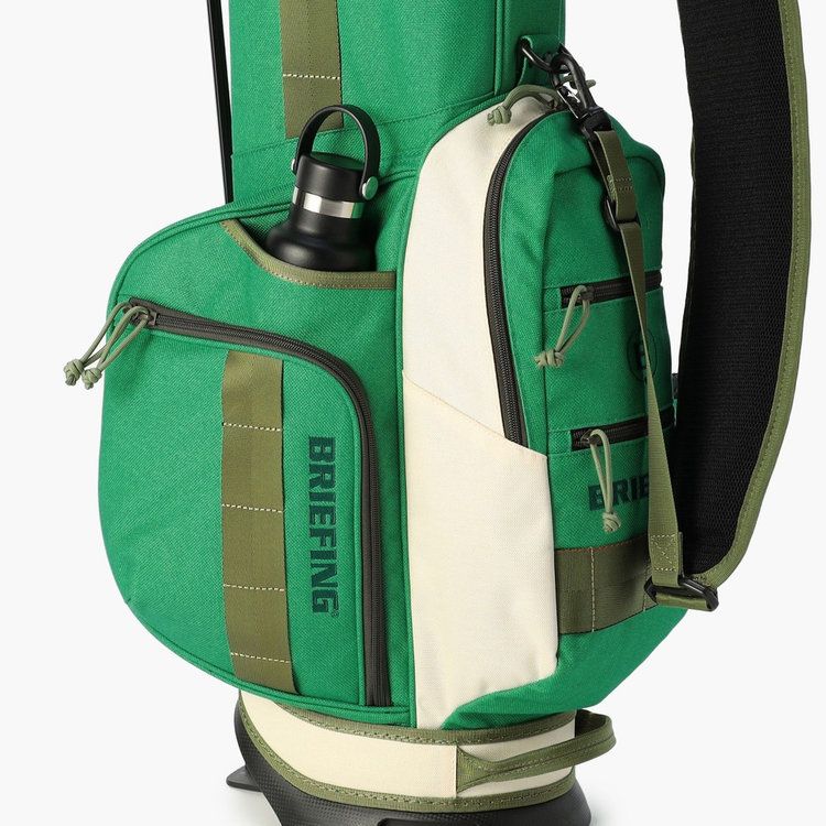 CR-8 #02 | キャディバッグ | グリーン×アイボリー | ユニセックス | ゴルフ