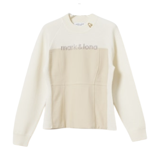 Cornel Contour Fit Combo Pullover | プルオーバー | オフホワイト | レディース | ゴルフウェア
