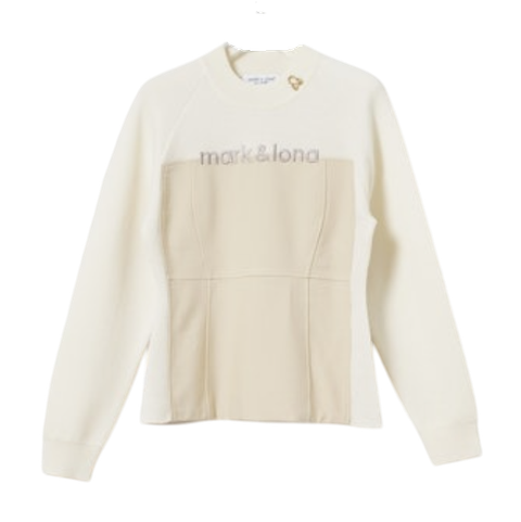 Cornel Contour Fit Combo Pullover | プルオーバー | オフホワイト | レディース | ゴルフウェア