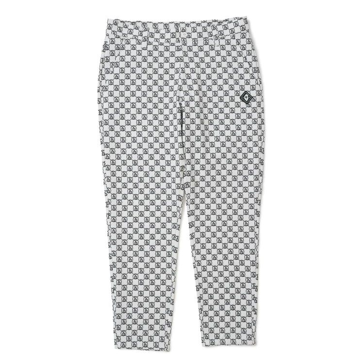 MONOGRAM PANTS | ロングパンツ | ホワイト | レディース | ゴルフウェア