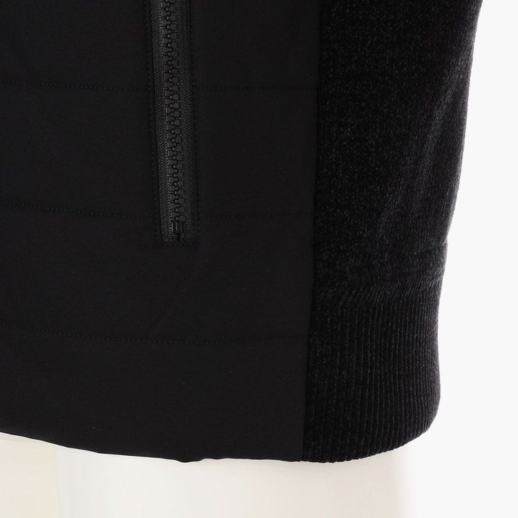 MEN'S WINDBLOCK MOLE YARN KNIT BLOUSON | ブルゾン | ブラック | メンズ | ゴルフウェア
