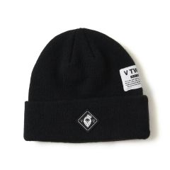 CLEAN KNIT CAP | ブラック | ニットキャップ | ユニセックス | ゴルフ