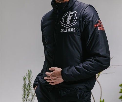 STRETCH DETACHABLE THINDOWN LIGHT JK | ジップアップブルゾン | ベスト | ブラック | メンズ | ゴルフウェア