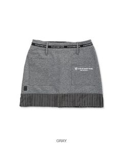 CARVICO PLEATS SKIRT | スカート | グレー | レディース | ゴルフウェア