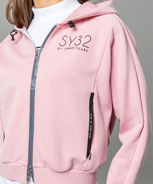 DOUBLE FACE SWEAT JK | ブルゾン | ジップアップパーカー | ピンク | レディース | ゴルフウェア