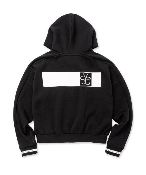 DOUBLE FACE SWEAT JK | ブルゾン | ジップアップパーカー | ブラック | レディース | ゴルフウェア