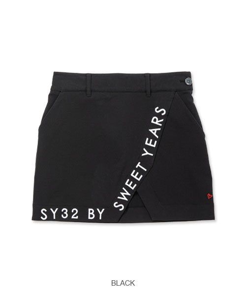 WOVEN DOUBLE FACE SKIRT | スカート | ピンク | ブラック | レディース | ゴルフウェア