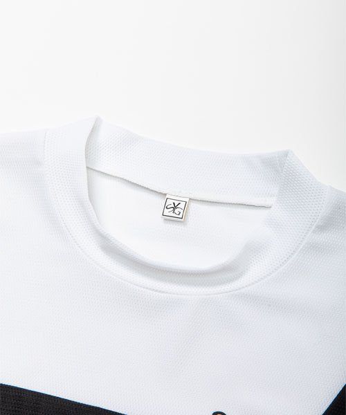 Carvico SPIDER MESH MOCK | 半袖Tシャツ | モックネック | ハイネック | Tシャツ | ゴルフウェア