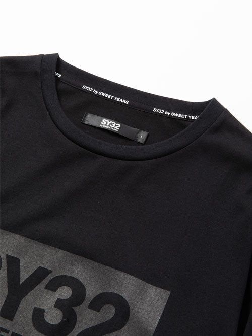 BOX LOGO L/S TEE | 長袖Tシャツ | ブラック | ホワイト | メンズ