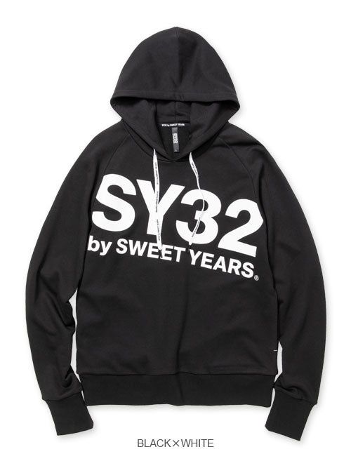 BIG LOGO HOODIE | トレーナー | ブラック×ホワイト | メンズ