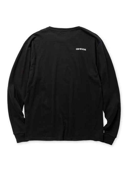 BASIC LOGO L/S TEE | 長袖Tシャツ | ブラック | ネイビー | グレー | メンズ