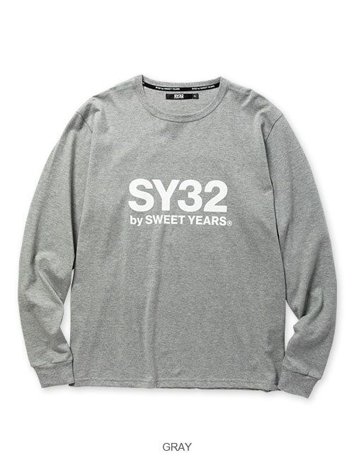 BASIC LOGO L/S TEE | 長袖Tシャツ | ブラック | ネイビー | グレー | メンズ
