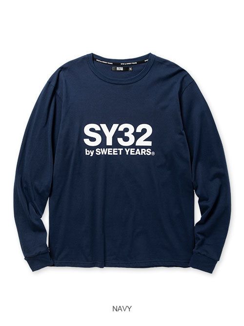 BASIC LOGO L/S TEE | 長袖Tシャツ | ブラック | ネイビー | グレー | メンズ
