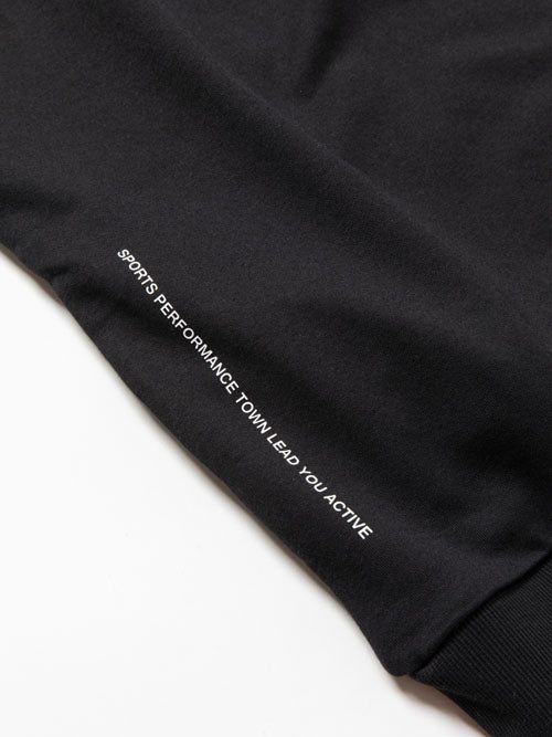 BIG LOGO HOODIE | トレーナー | ブラック×ホワイト | メンズ