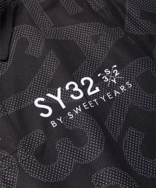 SYG MARIN LOGO POLO | ポロシャツ | ホワイト | ブラック | ゴルフウェア