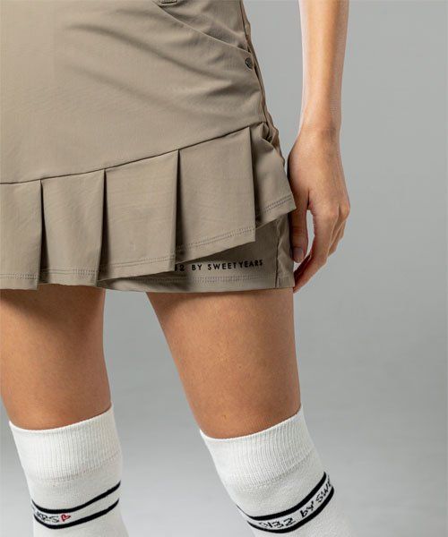 Carvico 425 SKIRT | スカート | ブラック | ホワイト | ベージュ | レディース | ゴルフウェア