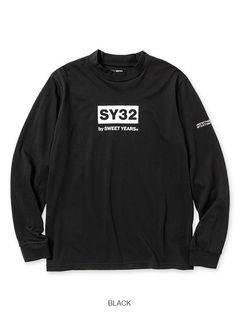 MOCK NECK CRIMPING L/S TEE | モックネック | 長袖Tシャツ | ブラック | メンズ | ゴルフ