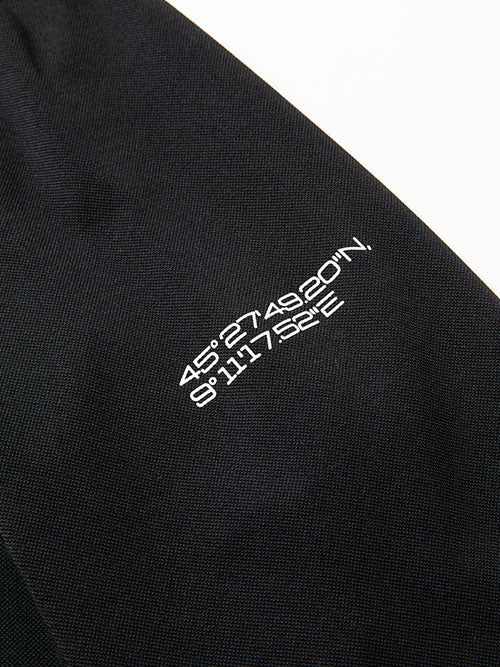 MOCK NECK CRIMPING L/S TEE | モックネック | 長袖Tシャツ | ブラック | メンズ | ゴルフ