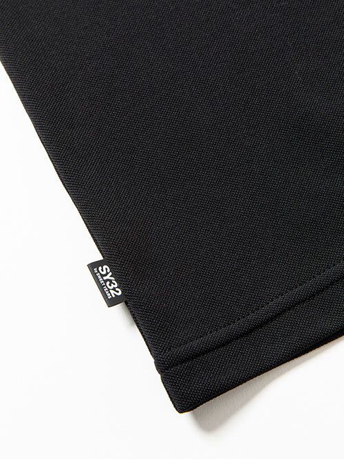 MOCK NECK CRIMPING L/S TEE | モックネック | 長袖Tシャツ | ブラック | メンズ | ゴルフ