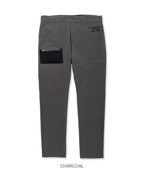 BIG EMB STRETCH PANTS | スラックス | チャコールグレー | メンズ | ゴルフウェア