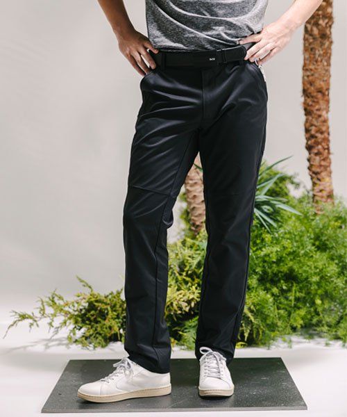 SYG BIG EMBOSS PANTS | スラックス | ブラック | メンズ | ゴルフウェア