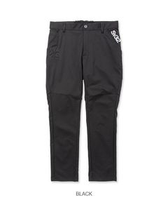 SYG BIG EMBOSS PANTS | スラックス | ブラック | メンズ | ゴルフウェア