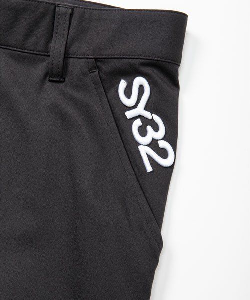 SYG BIG EMBOSS PANTS | スラックス | ブラック | メンズ | ゴルフウェア