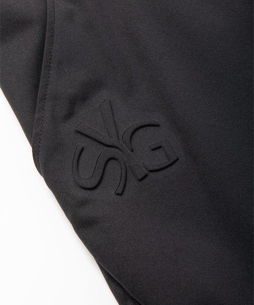 SYG BIG EMBOSS PANTS | スラックス | ブラック | メンズ | ゴルフウェア
