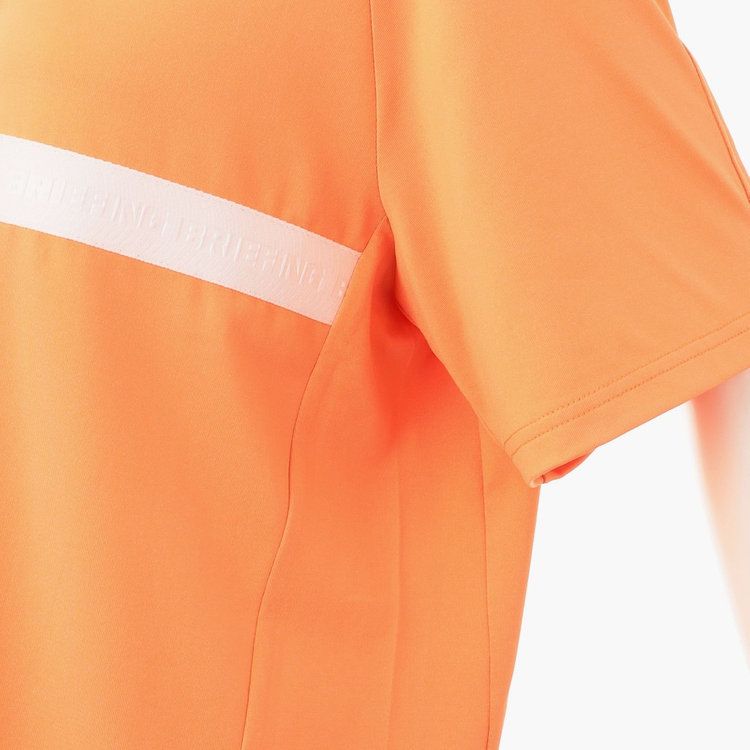 WOMENS SLEEVE LOGO POLO RELAXED FIT | ポロシャツ | オレンジ | レディース | ゴルフウェア