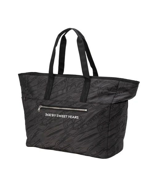 JACQUARD TOTE BAG | トートバッグ | ブラック | ユニセックス | ゴルフ