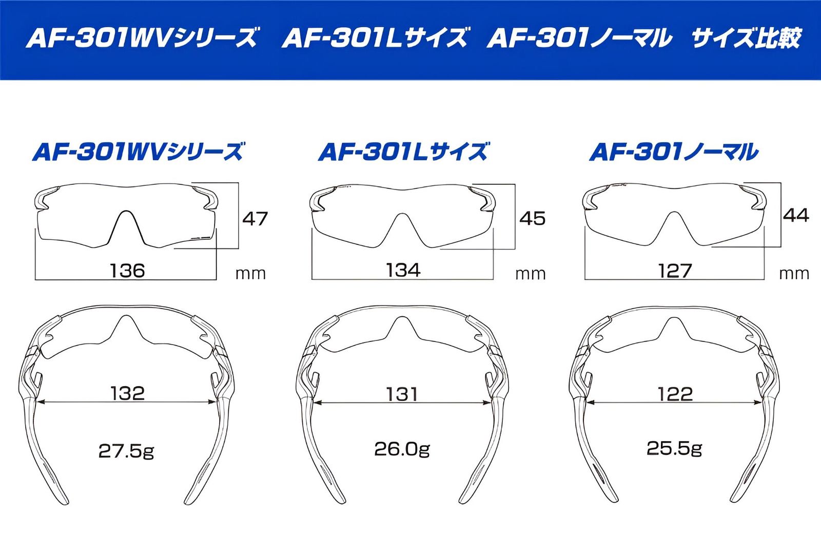 AF-301 C-33WV | サングラス | ブラック | 偏光レンズ | ユニセックス