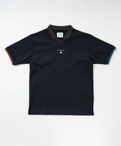 クリナポハポハ Vネックポロ S/S | ポロシャツ | ブラック | メンズ | ゴルフウェア