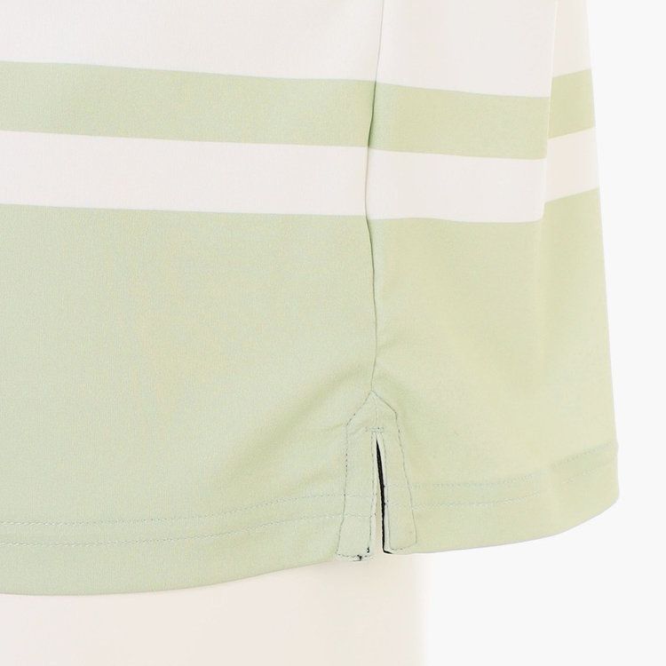 MEN’S PANEL STRIPE HIGHNECK（リラックスフィット） | ハイネックシャツ | サージグリーン | メンズ | ゴルフウェア