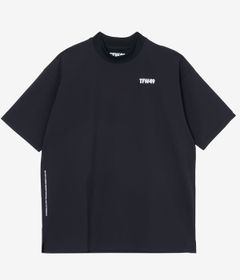HALF MOCKNECK TSHIRT | モックネックシャツ | ブラック | メンズ | ゴルフウェア
