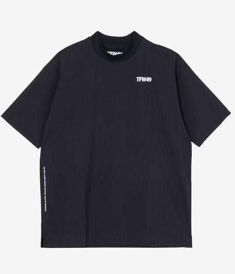 HALF MOCKNECK TSHIRT | モックネックシャツ | ブラック | メンズ | ゴルフウェア