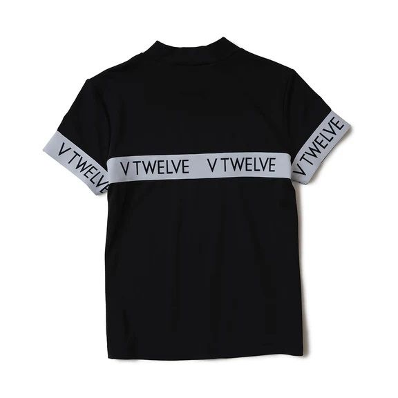 PSTYLE MOCK | モックネックシャツ | ブラック | レディース | ゴルフウェア